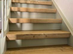 Sanierung einer Treppe nachher 