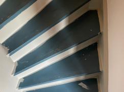 Sanierung einer Treppe vorher 