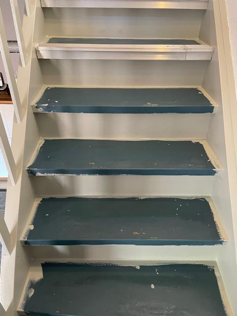 Sanierung einer Treppe vorher